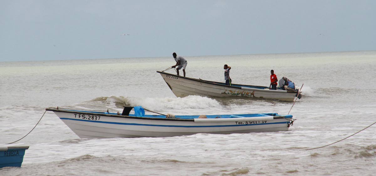 Fishermen Hang Up Nets After Oil Spill Trinidad And Tobago Newsday