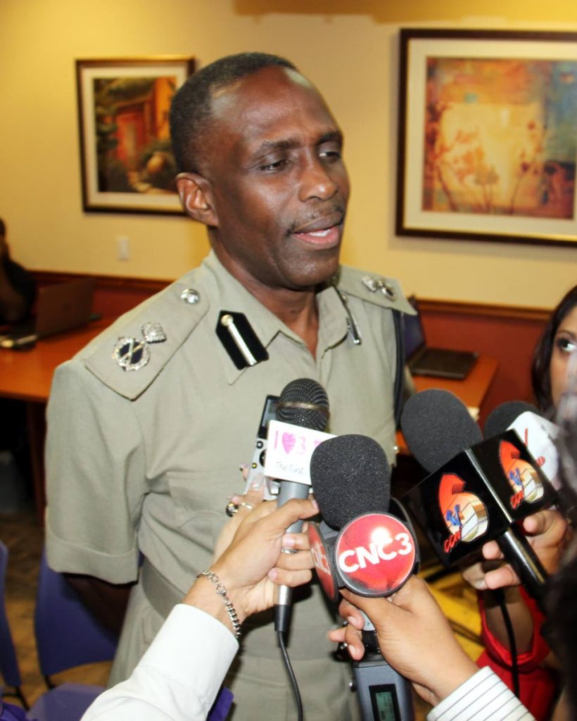 Acting Commissioner of Police Harold Phillip
