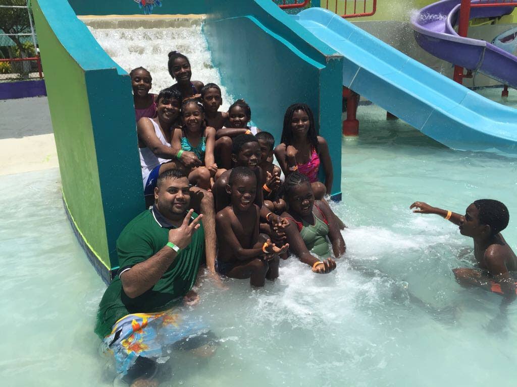 Gift For Life Foundation takes children to Fun Splash Park - Trinidad ...