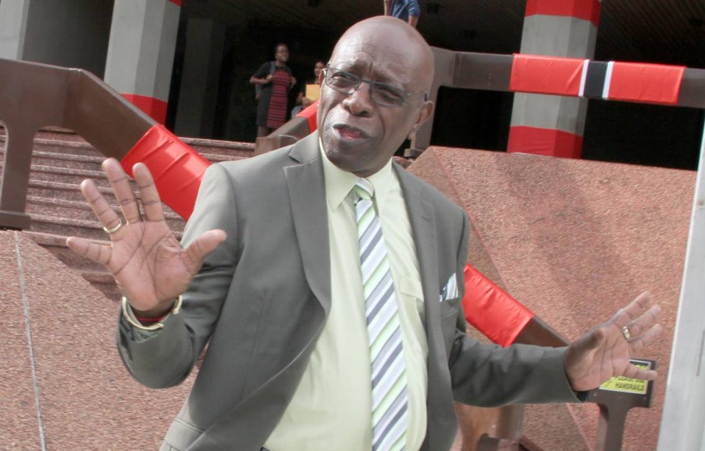 Jack Warner at the PoS High Court in this file photo. PHOTO BY ROGER JACOB
