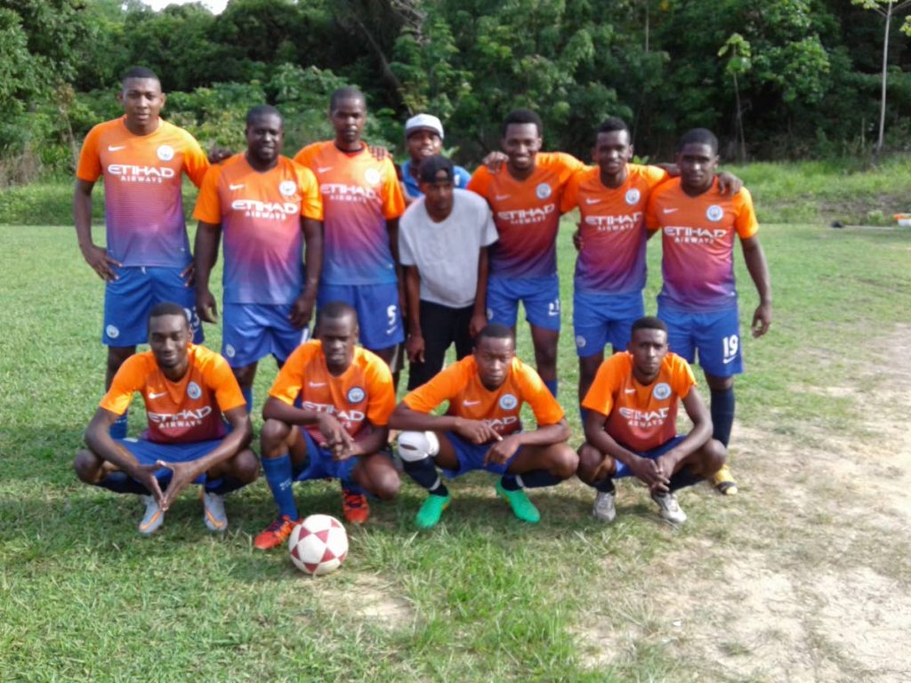 MARCHING TO THE FINAL: Boys Town defeated Manzan FC 2-1 on Sunday to book their spot in Saturday's final of the Caribbean Welders Fishing Pond Football League. 