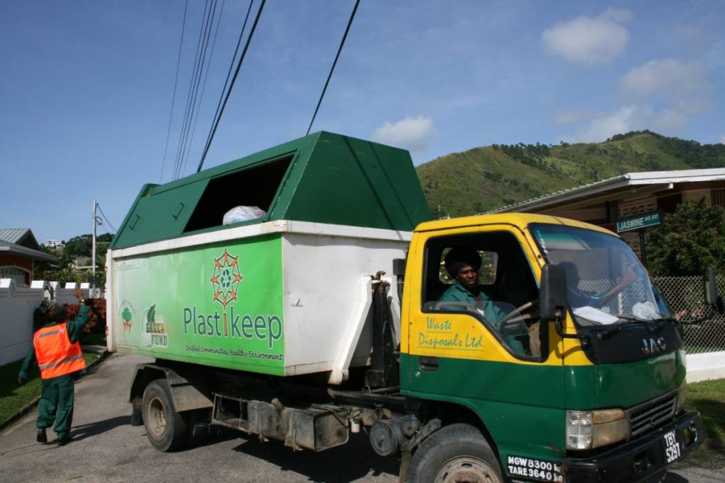 File photo: A Plastikeep truck collects waste at one of their collection points. 

Photo courtesy Plastikeep