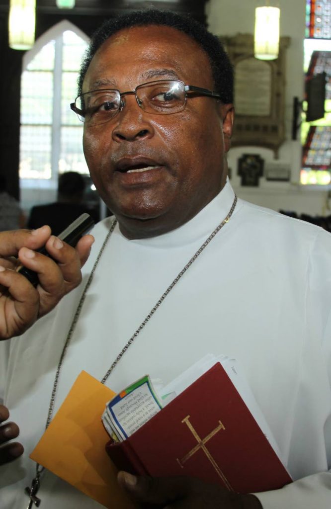 DEPARTED: Rev Carl Williams, former rector at Holy Trinity Cathedral in Port of Spain.