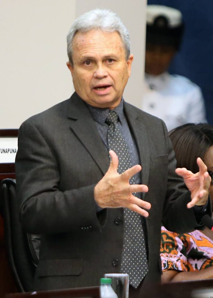 Minister of Finance Colm Imbert