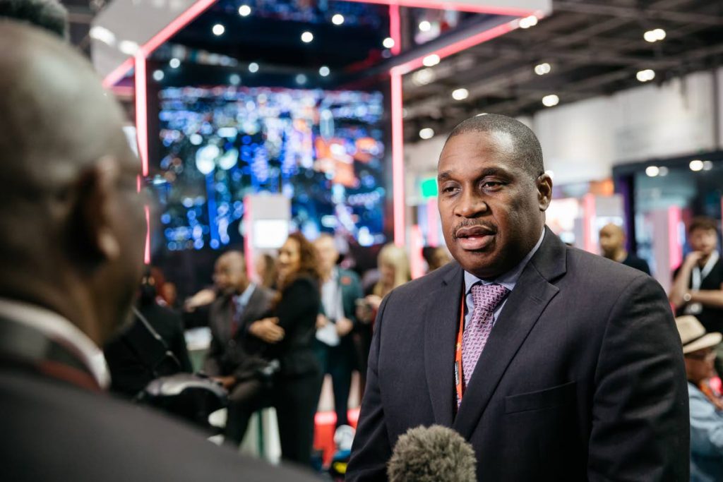  Tobago Tourism Agency CEO, Louis Lewis, is interviewed by the Caribbean Tourism Organisation (CTO) at the World Travel Market 2017 in London, United Kingdom.