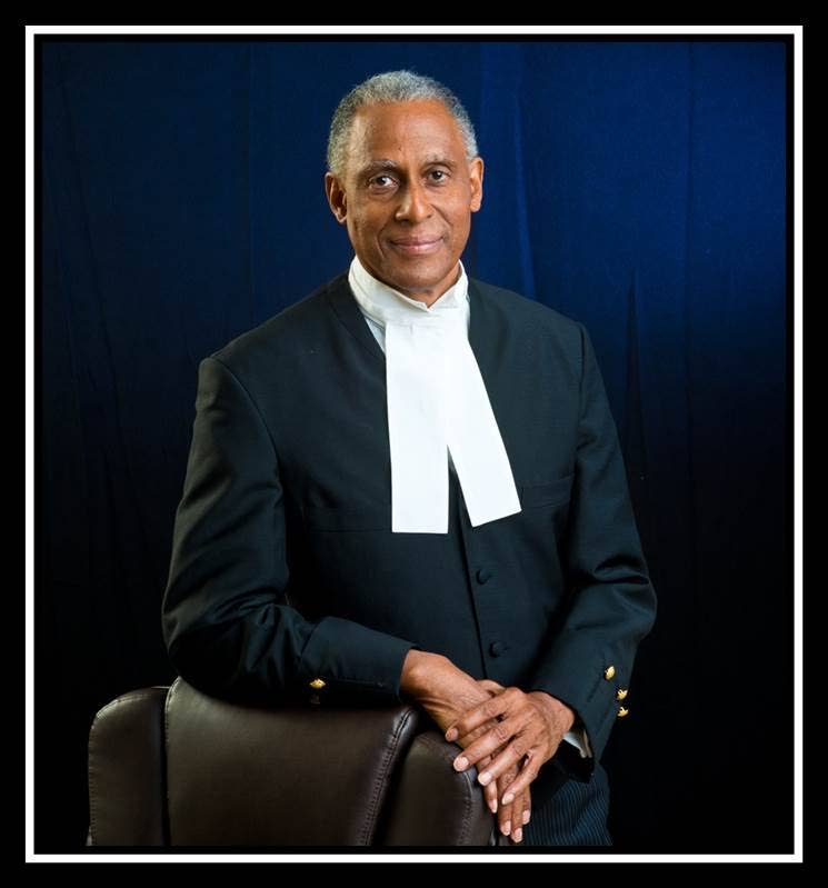 Caribbean Court of Justice President, Justice Adrian Saunders