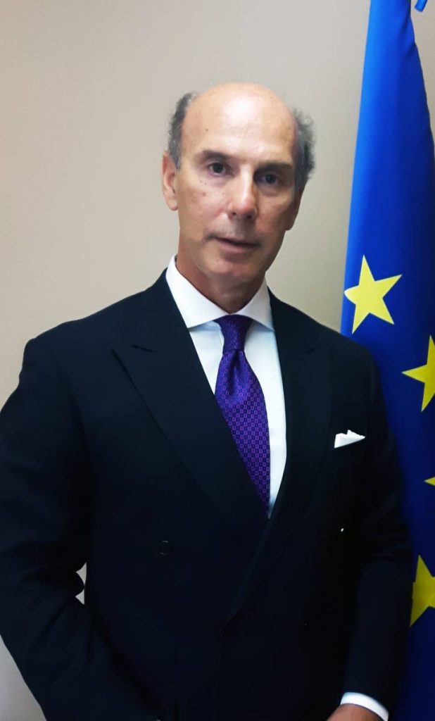 Spain’s Ambassador to Trinidad and Tobago, Javier Maria Carbajosa Sanchez.