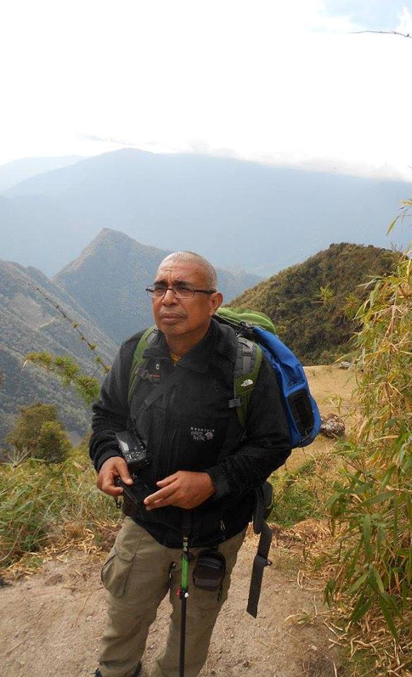 Fitness Walkers/Island Hikers leader Mario Russell, seen in this image taken from his Facebook page. 