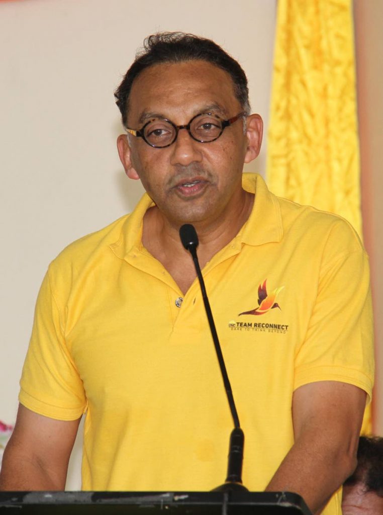 NO MORE COMPETITION: Vasant Bharath, the main challenger to Kamla Persad-Bissessar for the leadership of the United National Congress, has officially pulled himself out of the race.