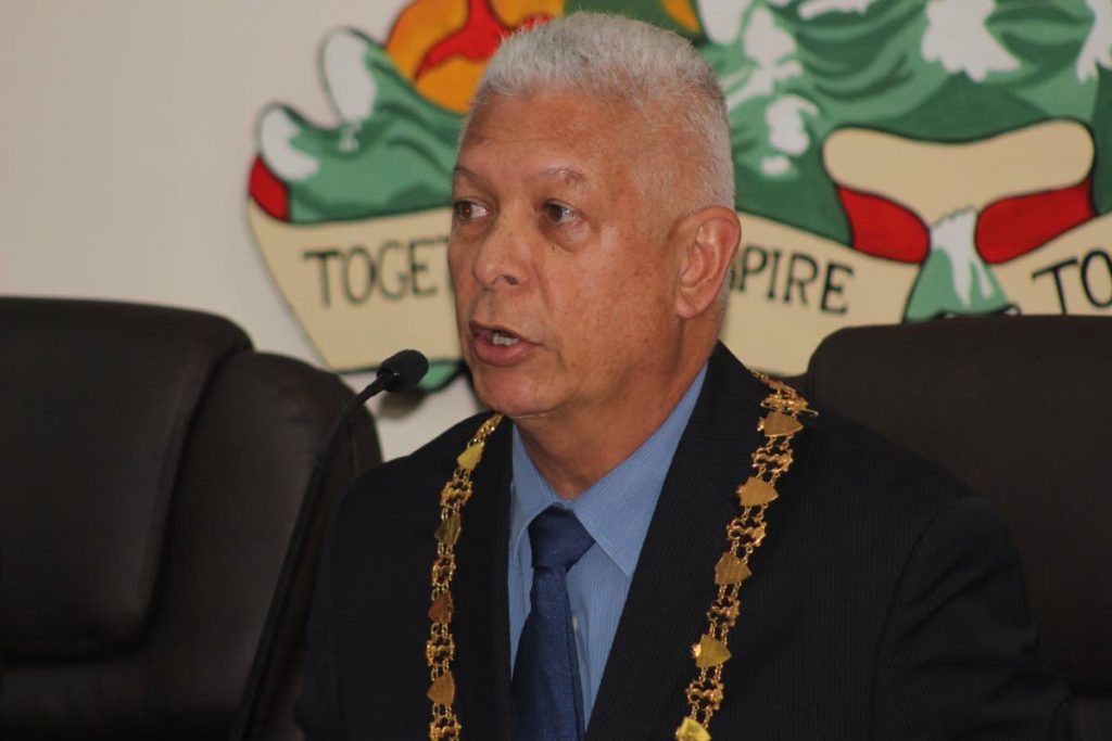 Port of Spain Mayor Joel Martinez.