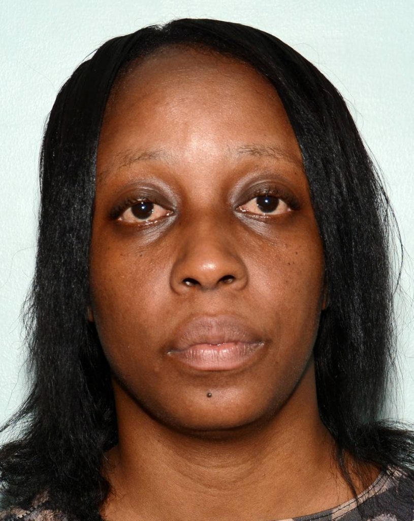 CHARGED: Roxanne Cudjoe, charged with harbouring Boodram at her Penal home.