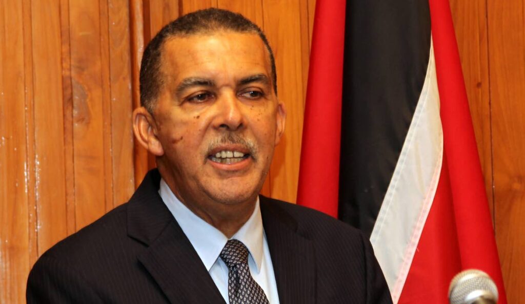 Former president Anthony Carmona. -