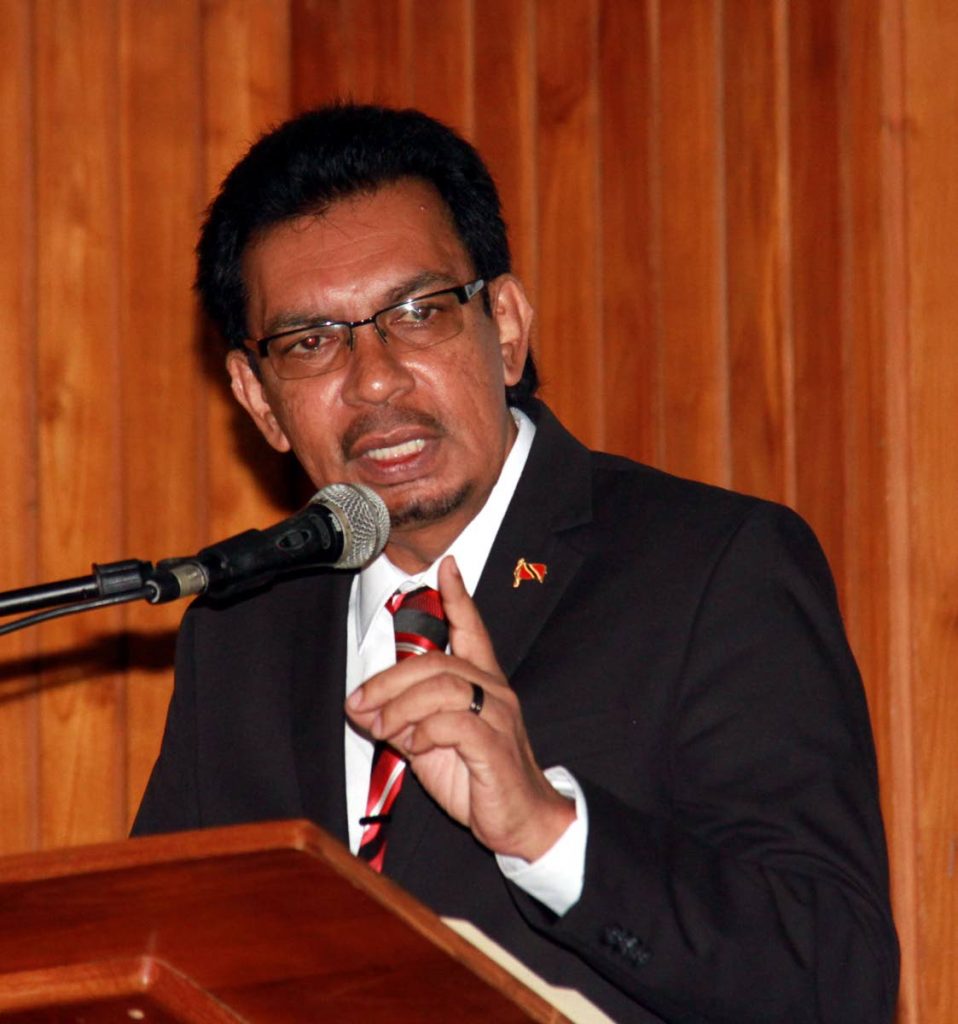 Local Government and Rural Development Minister Kazim Hosein