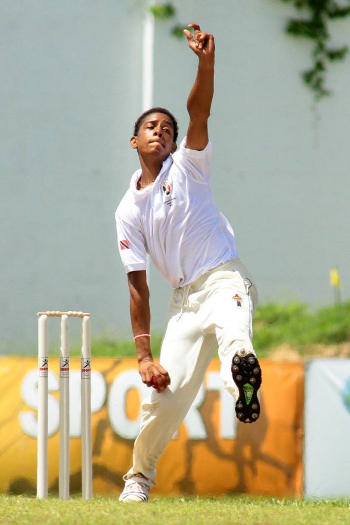 Red Force all-rounder Tion Webster in action earlier this season.