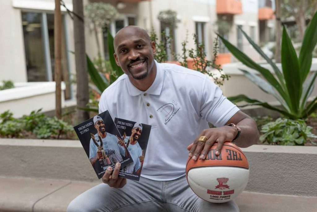Kibwe Trim, retired professional basketball player, was born in Trinidad and Tobago and travelled the world throughout his career.
Photo courtesy Kibwe Trim.
