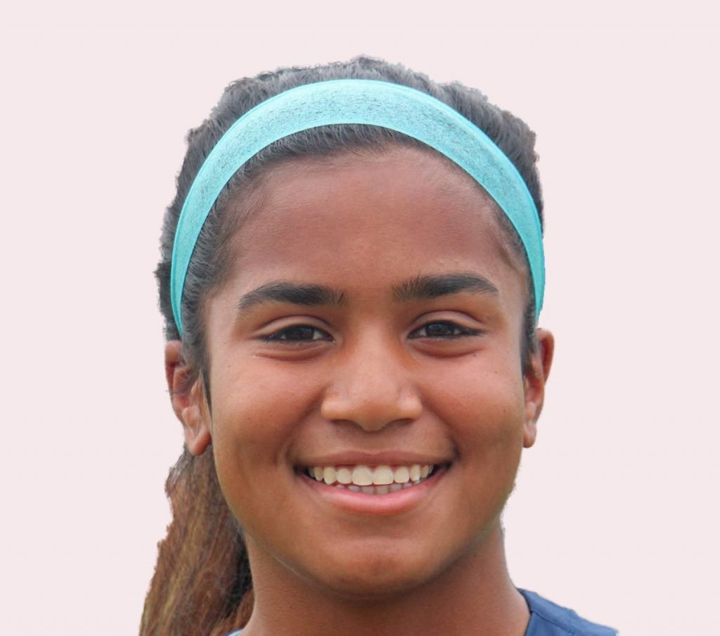 US-born midfielder Meagan Rampersad 
is honoured to represent TT at the CONCACAF U20 Women’s Championships which kicks-off tomorrow at the Ato Boldon Stadium, Couva.
