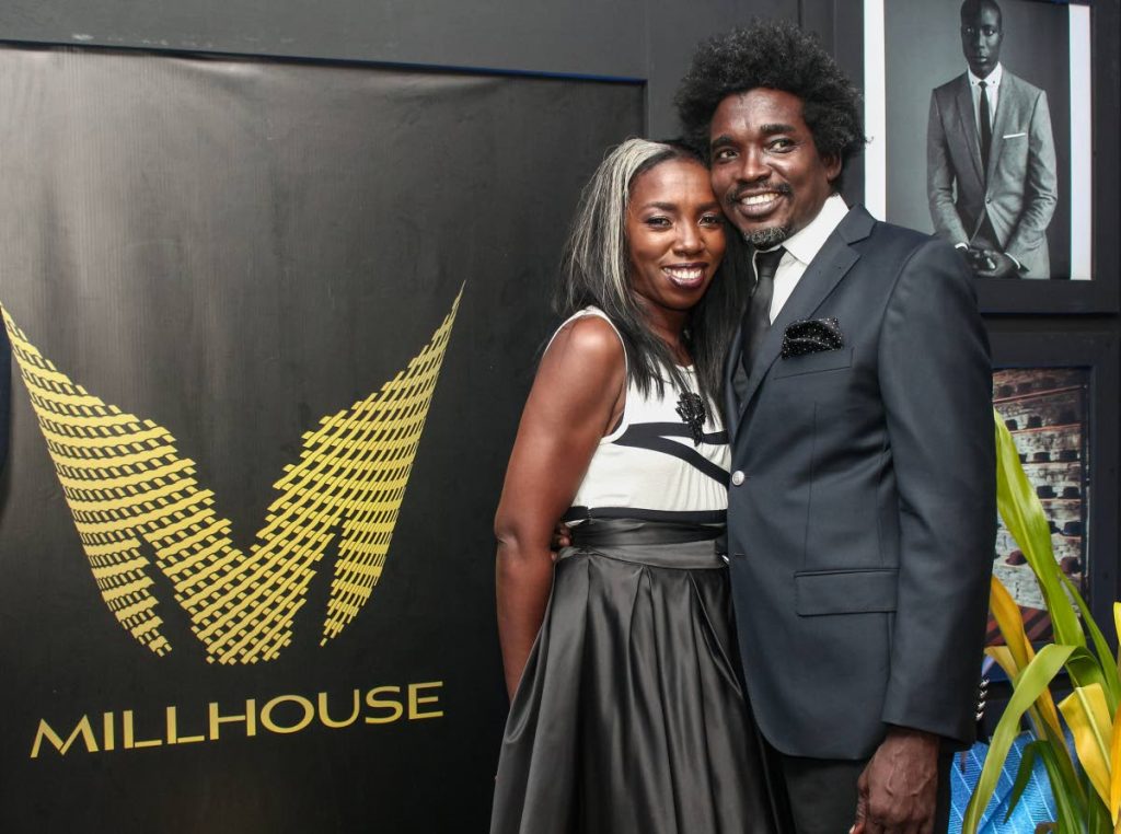 DYNAMIC DUO: Gregory Mills and wife Coline Baptiste-Mills.