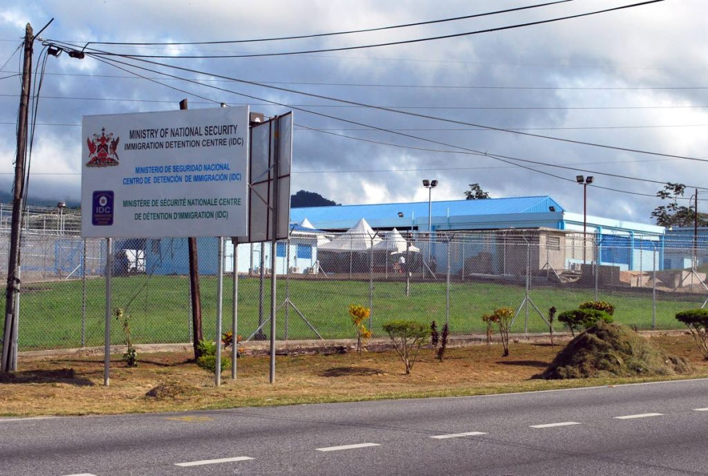 HOME AWAY FROM HOME:
The Immigration Detention Centre in Aripo, the home away from home for dozens of foreign nationals whose native governments are unwilling to foot the bill to have them deported. FILE PHOTO
