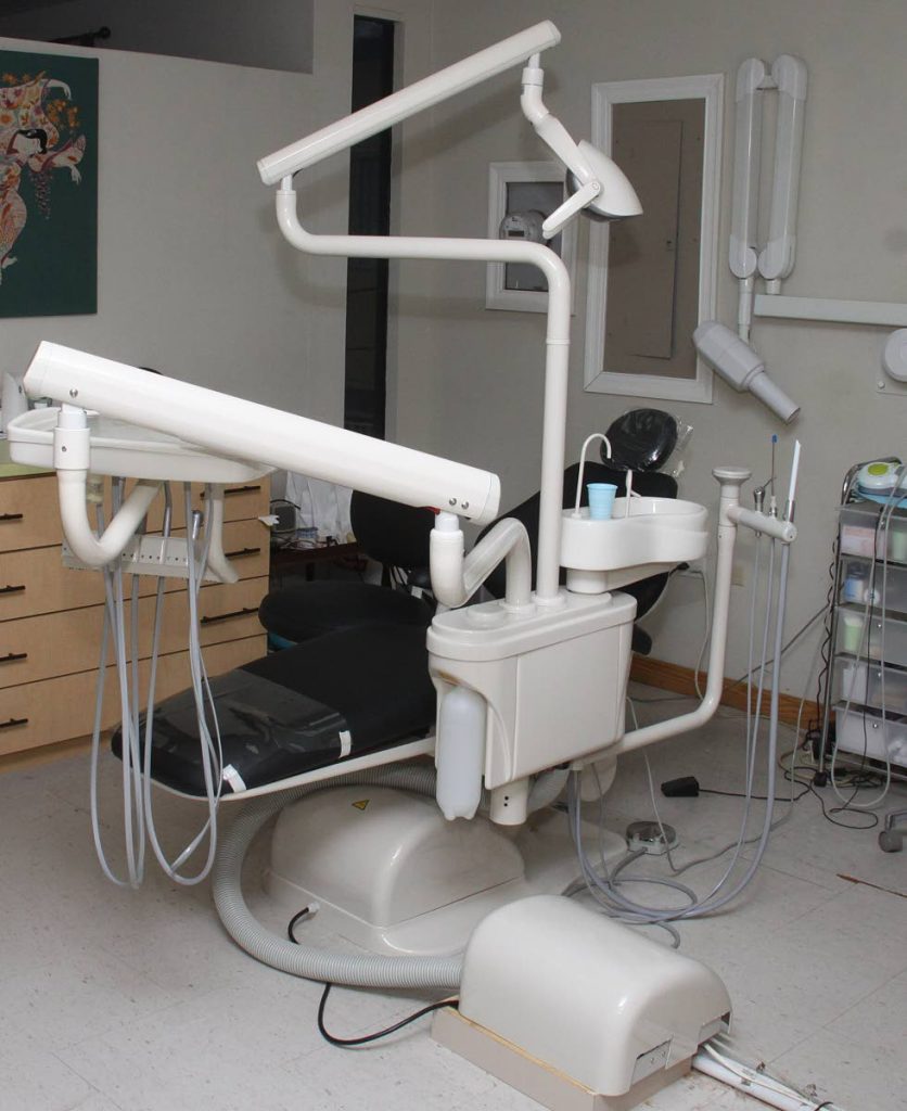 Equipment in the dental section of NuMed Centre.