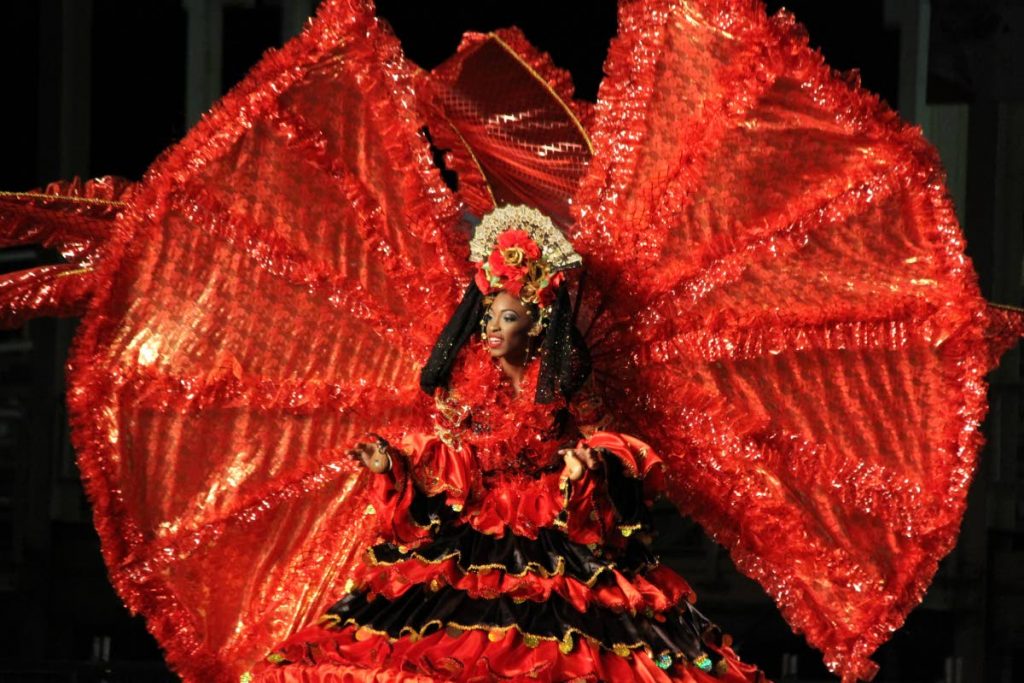 10th place Taraja Brown   ...Baila! Baila! The Flamenco Dancer  2018 JUNIOR CARNIVAL QUEEN....
at the QPS   06-02-18 PHOTO SUREASH CHOLAI