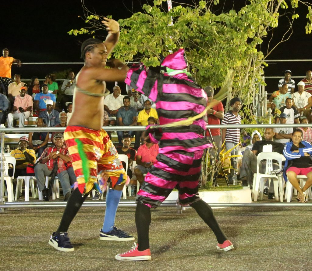 Stick fighting competition in Trinidad