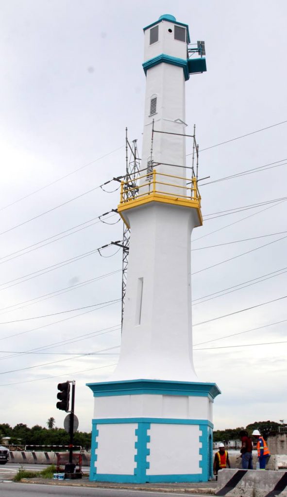 The Lighthouse at the intersection of Wrightson Road, Beetham Highway and Broadway in Port of Spain, Trinidad. Photo by Angelo Marcelle