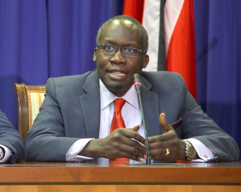 Communications Minister Maxie Cuffie.