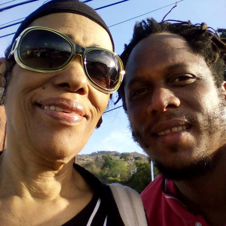 Sheldon and his mother, the late Claudette Blackman.