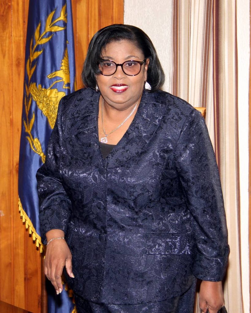 Minister in the Ministry of Public Administration and Communications Marlene McDonald.