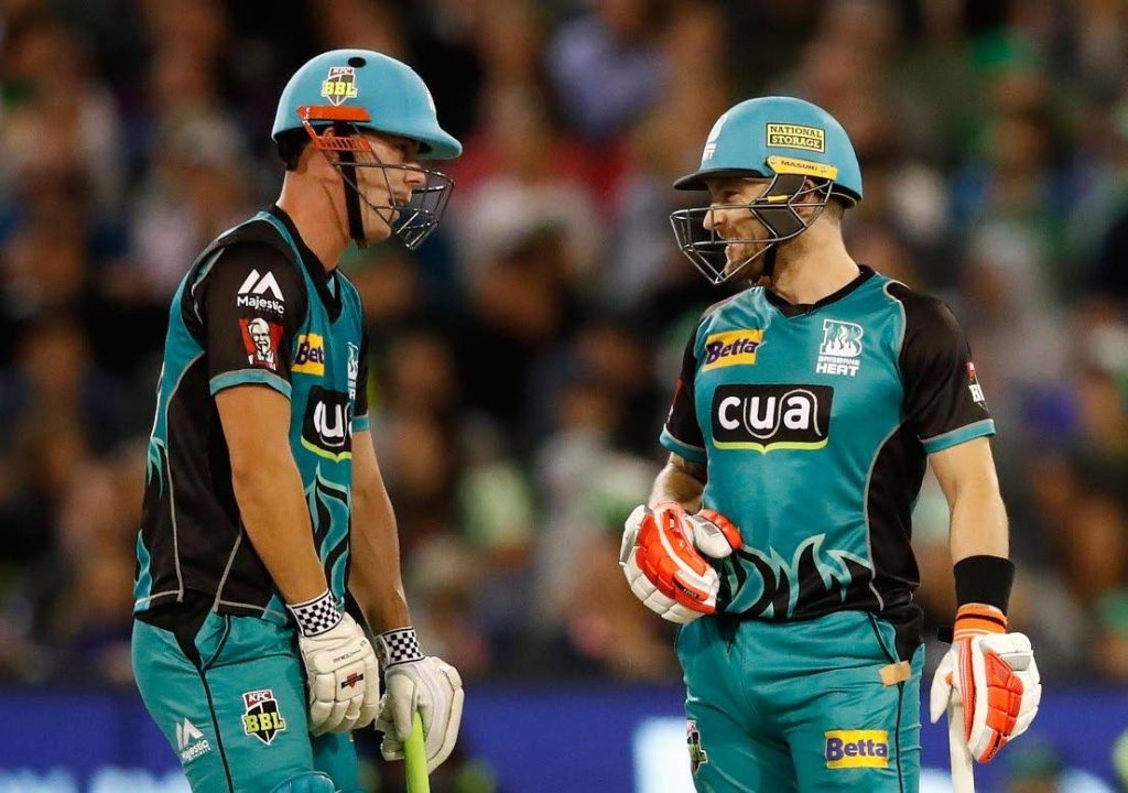 BASH BROTHERS: Australian Chris Lynn,left, and New Zealand’s Brendon McCullum will be joining the Trinbago Knight Riders for the August 8 - September 16 for the 2018 Hero Caribbean Premier League T20 tournament.