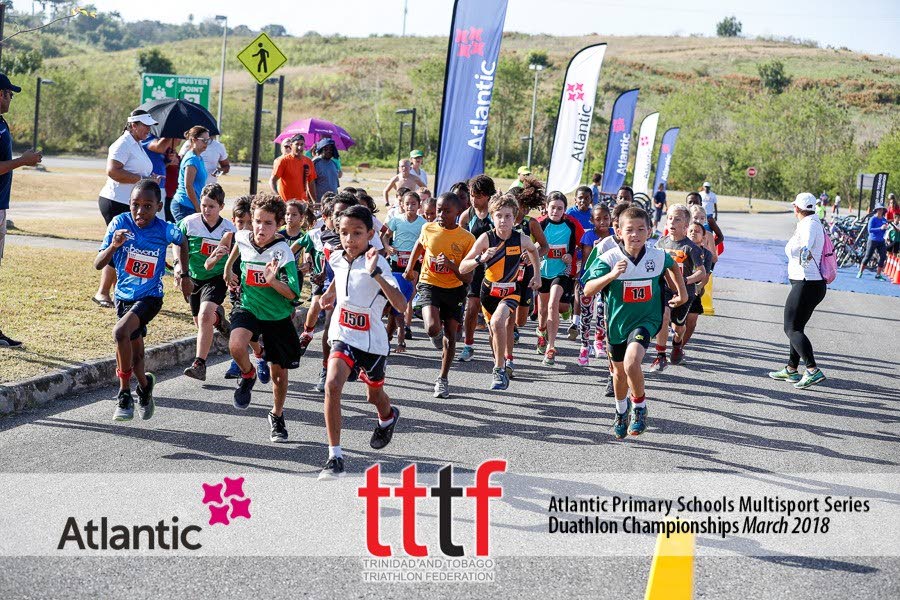 Athletes give it their all in the Atlantic Primary Schools Multi-Sport Series.