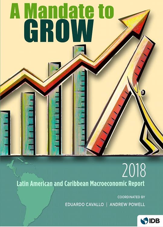 Cover of the IDB's 2018 Latin America and Caribbean Macroeconomic Report