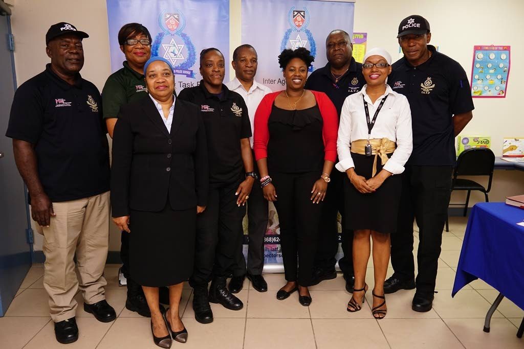 Members of the Hearts and Mind Foundation with Digicel Foundation operations manager  Cindyann Currency,  front row second from right.