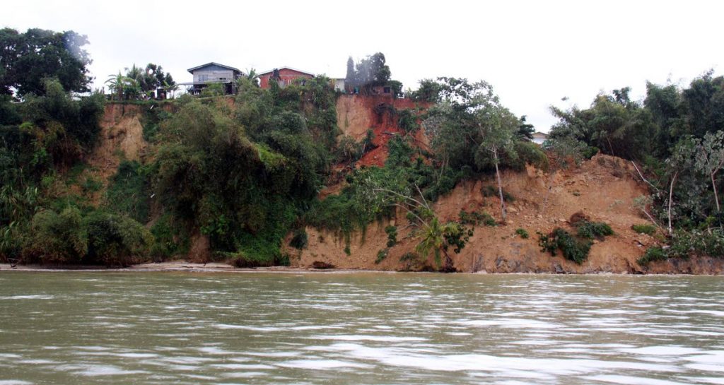 TT is at risk from the adverse effects of climate change, including coastal erosion, already evident in the places like Bamboo Village in Cedros where houses were lost to severe land slippage.
PHOTO BY ANIL RAMPERSAD.