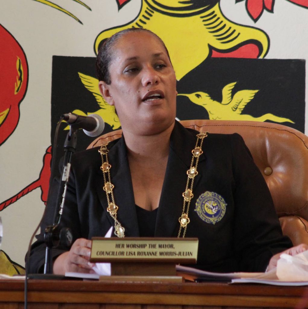 Arima Mayor Lisa Morris-Julian.