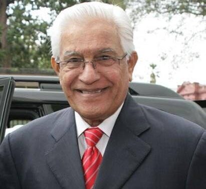 Former prime minister 
Basdeo Panday