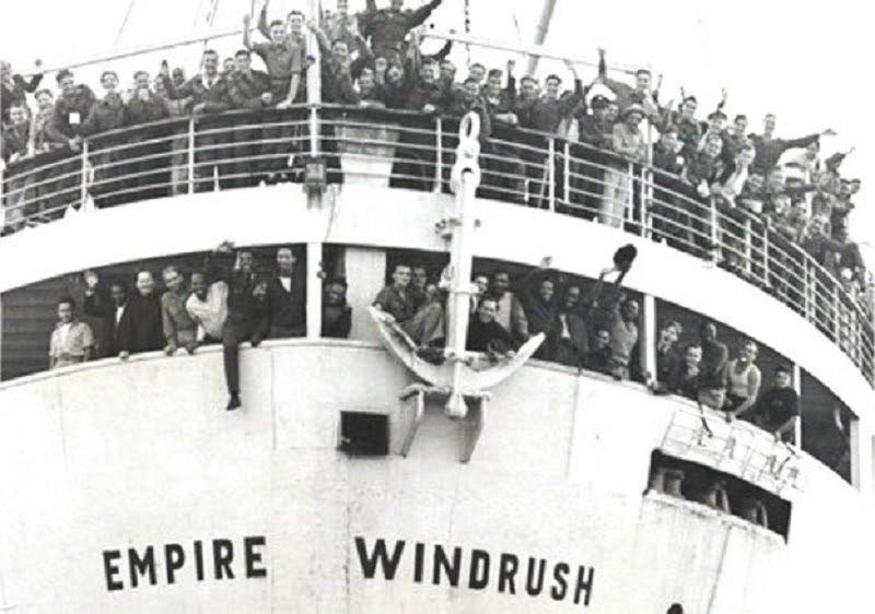 The generation was called the Windrush generation because the first set of immigrants arrived on the MV Empire Windrush, Tilbury Docks, Essex, with workers from Jamaica, Trinidad and Tobago and other islands, as a response to labour shortages in the UK after World War II.