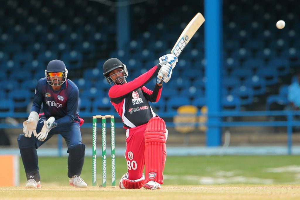 Preysal batsman Denesh Ramdin scored a century on Saturday to guide his team into the Championship T20 semi-finals.