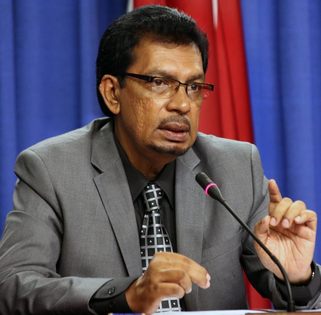 Minister of Local Government Kazim Hosein
PHOTO BY AZLAN MOHAMMED