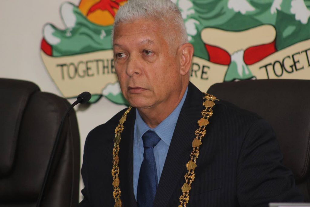 Port of Spain Mayor Joel Martinez