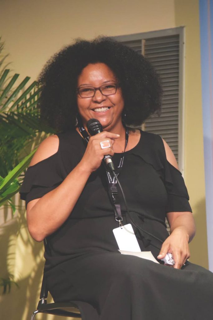 Lisa Allen-Agostini is a black female writer from Trinidad and Tobago. PHOTO COURTESY Kwame Boatswain