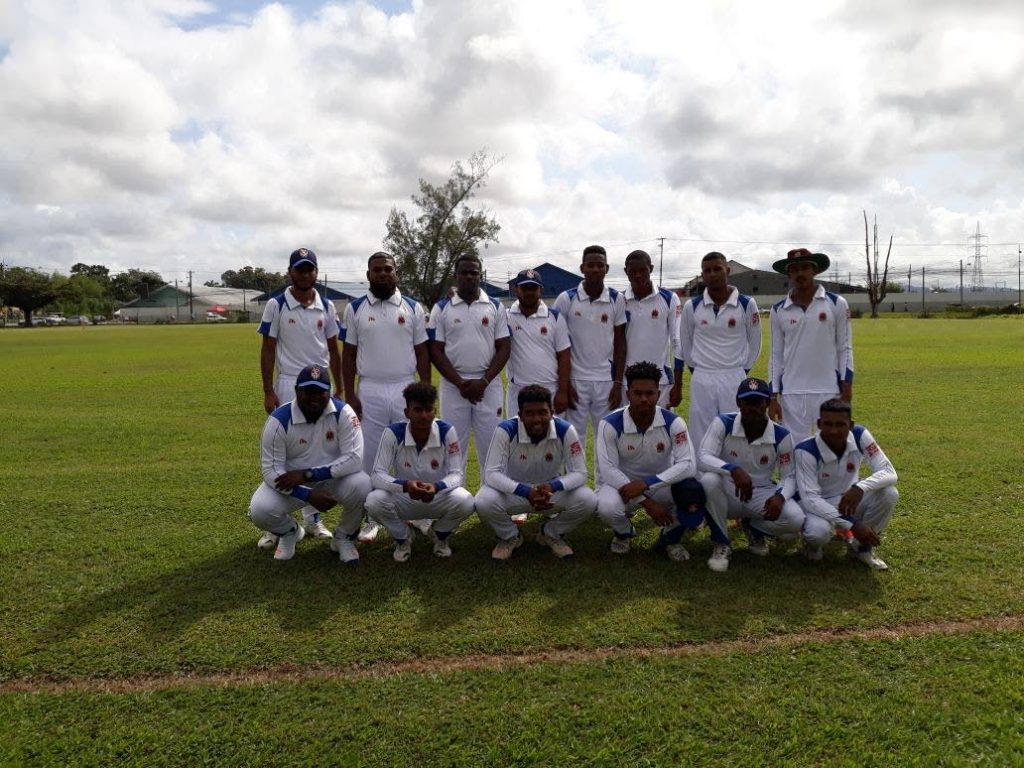 Members of the 2018 El Socorro Youth Movement (EYM) cricket team.