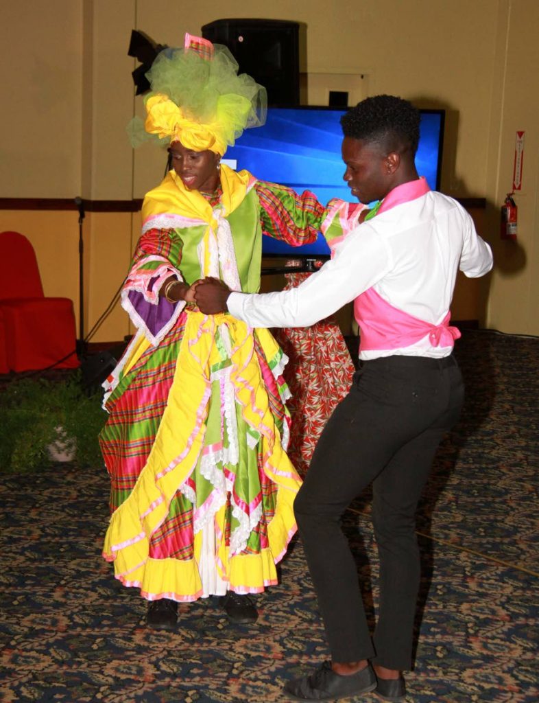 This couple performs a local dance during the Tobago Tourism drive, which took place at Cara Suites Hotel & Conference Center, Claxton Bay. PHOTO BY ANIL RAMPERSAD
PHOTO BY ANIL RAMPERSAD.
