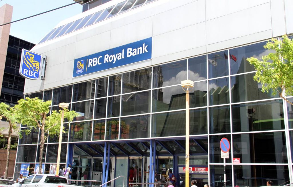  RBC Park Street  Port of Spain branch .PHOTO: SUREASH CHOLAI