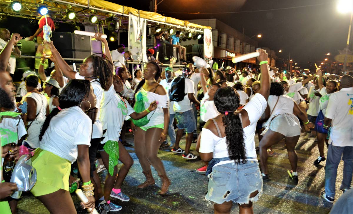 Carnival atmosphere in St James Trinidad and Tobago Newsday