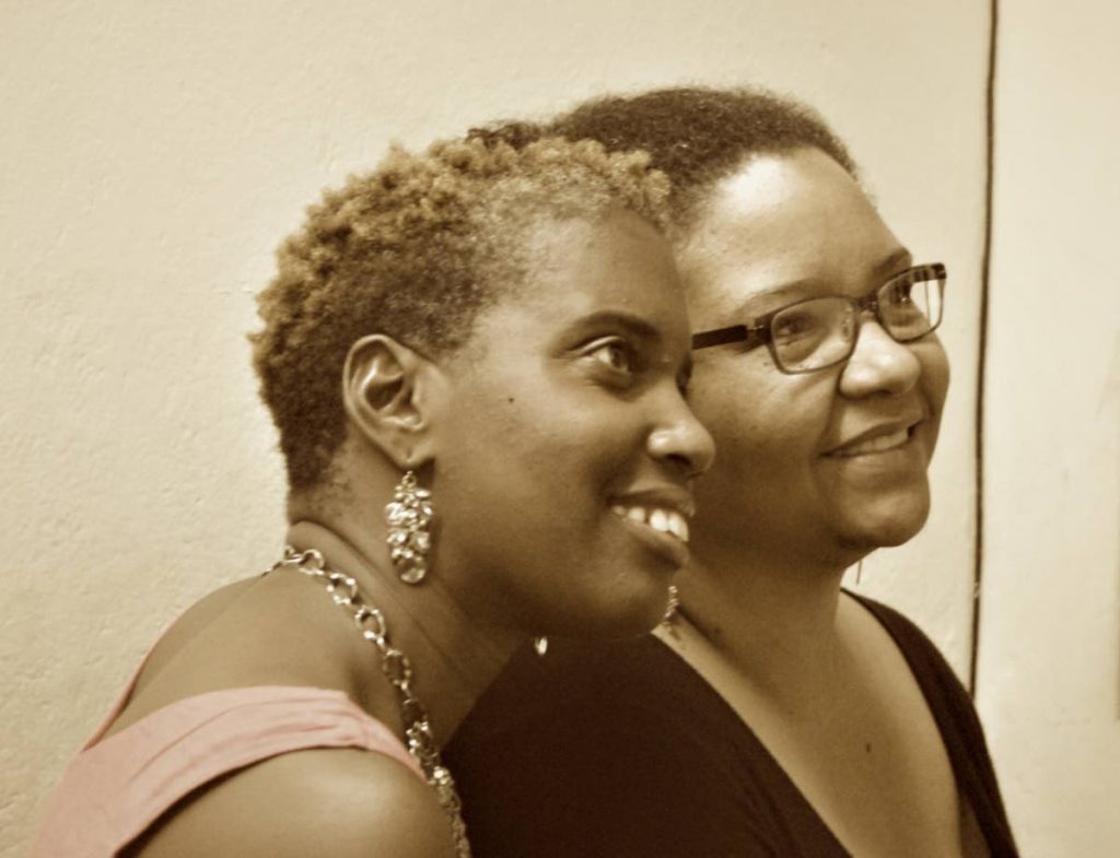 Cultural scholar Dr Danielle Elliott and writer Lisa Allen-Agostini will lead The Writing Intervention, an educational English and writing camp for teens 14+. Photo courtesy Roxanne Herbert