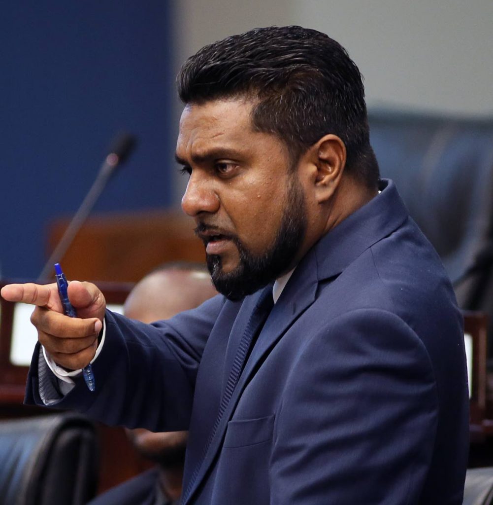 RETAINED: Attorney Gerald Ramdeen who has been retained to seek the interests of an American girl, 4, who claims she was raped by the son of a former government minister.