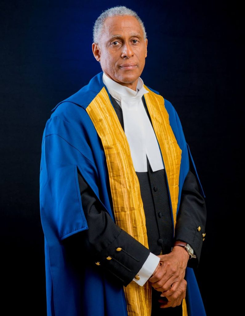 President of the Caribbean Court of Justice Adrian Saunders.