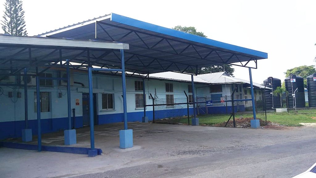 The Point Fortin hospital.