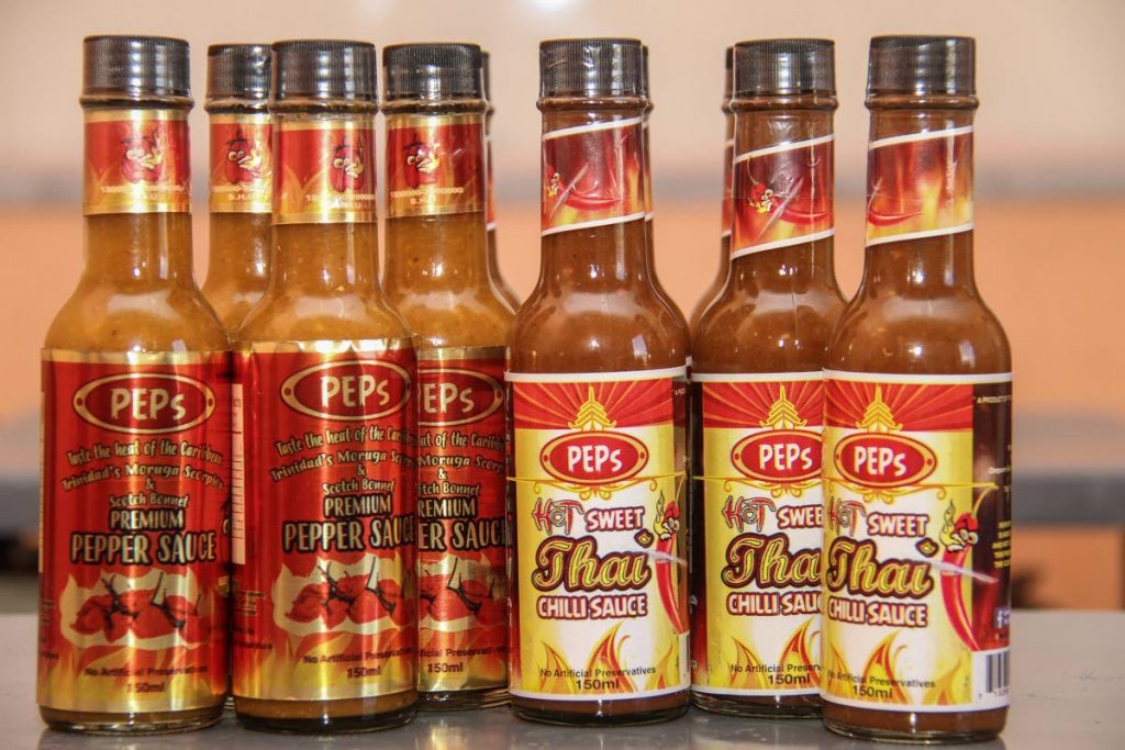 Peps Chilli and Pepper Sauce. Photo by Jeff K Mayers